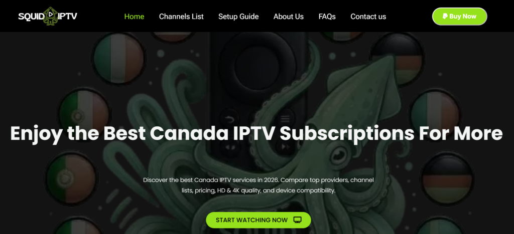 Canada IPTV Providers review for movies sports and live TV